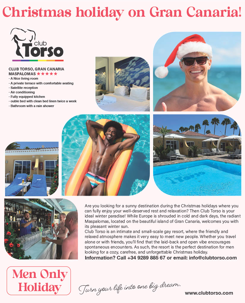 Gay Christmas holiday